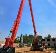 6T Extended Arm 25m Long Reach Excavator Booms