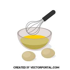 Bowl Of Scrambled Eggs Vector Clip Art Clip Art Grafic Art Egg Vector