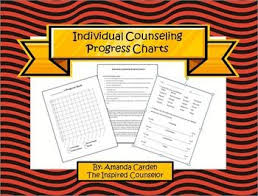 individual counseling progress chart middle school