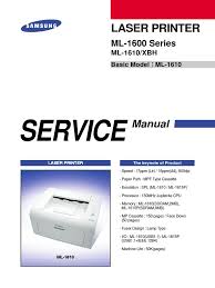 Samsung spp 2020 ink printer cartridges orgprint com. Samsung Ml 1610 Printer Service Manual Electrostatic Discharge Physics