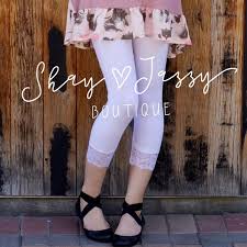 Click on the store location link to see which stores are curbside pickup eligible. Pants Jumpsuits White Layering Capri Leggings With Lace Trim Poshmark
