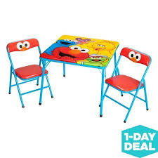 Sesame Street Activity Table And Chairs Set Toddler Table Kids Table And Chairs Kids Chairs