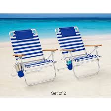 How big of a patio do you need for a bistro? 2 Pack Mainstays Wood Arm Reclining Comfort Height Backpack Beach Chair Cabana Stripe Walmart Com Walmart Com