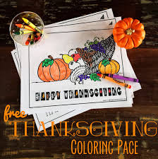 Free printable cornucopia coloring pages are a fun way for kids of all ages to develop creativity, focus, motor skills and color recognition. Thanksgiving Coloring Page Left On Peninsula Road