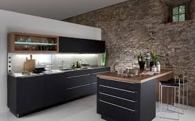 1001 Exemples Sublimes De La Cuisine Noire Et Bois Cuisine Noire Et Bois Cuisine Noire Cuisine Moderne