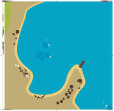 Play Mat Furniture Sticker Ocean For Ikea Lack Side Table 1m St04 01 Diy Play Table Pirates Room Furniture Not I Play Mat Ikea Hack Kids Pirate Room