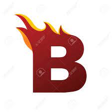 There are eight types of vitamin b, including: Fire Burning Letter B Alphabet Vector Royalty Free Cliparts Vectors And Stock Illustration Image 86626899