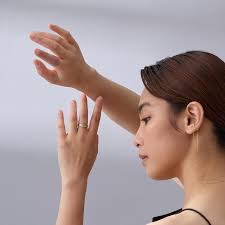 Avaron コンビカラー ダイヤモンド フルエタニティリング 指輪 レディース pt900 18金 k18 18k 幅広 ギフト プレゼント  Eternity combi Ring Deux Type02 : AVARON