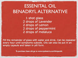 Essential Oil Benadryl Alternative Www Mydoterra Com Kimparish Essential Oils Health Essential Oil Blends Essential Oil Recipes
