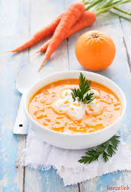 Karottensuppe Rezept Mit Orangen Ingwer Kurkuma Und Honig Herzelieb