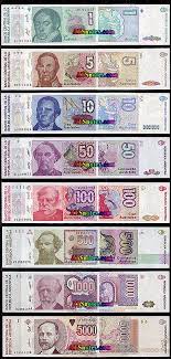 The peso (established as the peso convertible) is the currency of argentina, identified by the symbol $ preceding the amount in the same way as many countries using dollar currencies. Argentina Banknotes Argentina Paper Money Catalog And Argentinian Currency History Bank Notes Money Notes Money Template