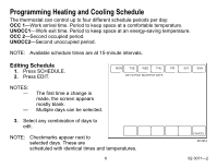 You want user setup number 0670 to unlock your thermostat. Honeywell Tb8220u1003 Owners Guide