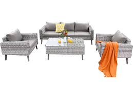 Mieux, elle s'inscrit comme la tendance à ne pas manquer pour un extérieur chic et raffiné. Salon De Jardin En Resine Tressee Kataja Scandinave 93854