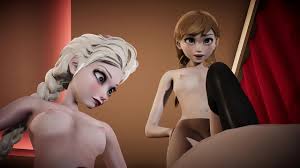 Frozen Ashikoki - Footjobs of Elsa and Anna in black stockings - XNXX.COM