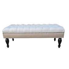 Enjoy free shipping on most stuff, even big it's upholstered in 100% polyester fabric in a neutral hue that blends in with any color palette you pick. Design 59 Inc Large Tufted Ottoman Footstool Upholstered Coffee Table 46 X24 Buy Online In Guadeloupe At Guadeloupe Desertcart Com Productid 42622995