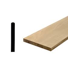 We are replacing carpeted stairs with oak stair treads. Alexandria Moulding 1 1 16 Inch X 10 1 2 Inch X 42 Inch Unfinished Oak Stair Tread The Home Depot Canada