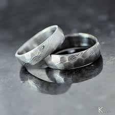 Damascus Wedding Band For Man Or Woman Custom Made Etsy Wooden Rings Engagement Wedding Ring Hand Damascus Wedding Band
