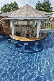 Pool House With Swim Up Bar Dream Pools Backyard Pool Cool Pools