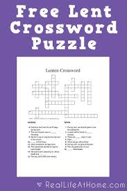 Looking For A Fun Activity During Lent For Kids And Teens Click Through For Catholic Kids Activities Lenten Activities Bible Crossword Puzzles Free Printable
