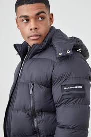 Jameson Carter Amaro Puffer Jacket Black