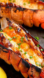 Grilled Lobster Tails Grilled Seafood Recipes Lobster Recipes Seafood Recipes
