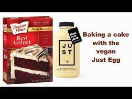Just Egg Replacement In Cake Baking Test Youtube