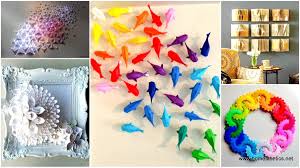 30 Insanely Beautiful Examples Of Diy Paper Art That Will Enhance Your Decor Diy Paper Art Diy Art Projects Paper Wall Decor
