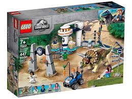 Can repair broken lego objects. Lego Jurassic World Products Triceratops Rampage 75937 Kids Time