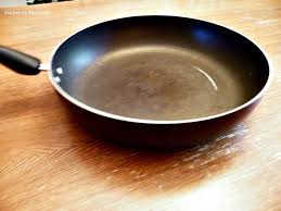 Old Frying Pan Turned In To A Mini Fire Pit