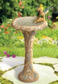 Jim Shore Disney Traditions Tink Garden Tinker Bell Birdbath By Enesco 4013262 Disney Http Ww Bird Bath Peter Pan And Tinkerbell Disney Outdoor Decor