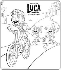 If your child loves interacting. Luca With His Friends Coloring Pages Luca Coloring Pages Coloring Pages For Kids And Adults