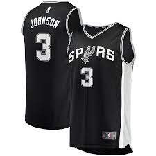 Shop keldon johnson jerseys and gear at fanatics. Men S San Antonio Spurs Keldon Johnson Fanatics Branded Black Fast Break Replica Jersey Icon Edition