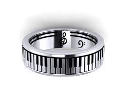 Piano Ring Silver 925 Rings Silver Rings Rings For Men