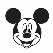 Mickey mouse black and white svg. Mickey Mouse Face Svg File Mickey Mouse Head Svg Cut File Download Jpg Png Svg Cdr Ai Pdf Eps Dxf Format