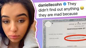 How old is danielle cohn:15 years female. How Old Is Danielle Cohn The Mystery Of Her Real Age And Birth Certificate Explained Yourtango