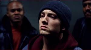 8 mile is a great eminem movie, but is rated r for a good reason, they cuss nonstop using the f*ck about 191 times in the whole film, multiple uses of n**ger, sh*t, a**, damn and hell. 8 Mile 2002 Trailer Park Beatdown Scene Eminem Brittany Murphy Movie Youtube