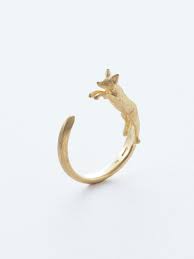 simmon web shop fox ring animal rings jewelry fox ring feminine jewelry