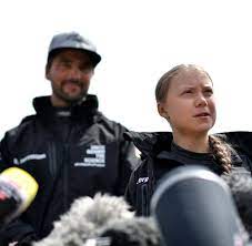 Sie ist die ikone der klimabewegung, wurde in kürzester zeit global bekannt. Segeln Vendee Globe Greta Thunberg Gratuliert Boris Herrmann Welt