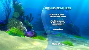 Finding nemo 2003 dvd menu walkthrough (disc 2). Finding Nemo 2003 Dvd Menu