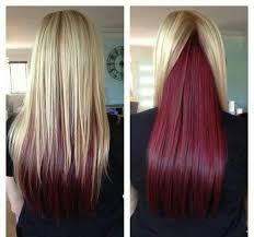 Red Underlayer Hair Google Zoeken Hair Styles Long Straight Hair Dyed Hair