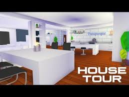 Many view this as the best house for a party, since it is one of the biggest houses that do not cost robux. Modern Aesthetic House Build Shop House Adopt Me Youtube Shop House Building A House My Home Design