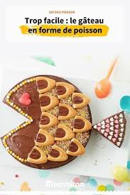 Gateau Poisson Au Chocolat Recette Gateau Rigolo Gateaux Et Desserts Recette Gateau Enfant