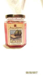Home Interiors Scented Jar Candle Citrus Grove Partial Scented Candle Jars Candle Jars House Interior