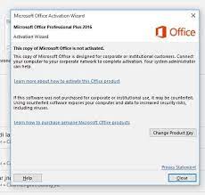 Microsoft office 2016 adalah software office terpopuler nomor satu saat ini untuk dunia kerja. 3 Cara Mengatasi Product Activation Failed Microsoft Office Review Teknologi Sekarang