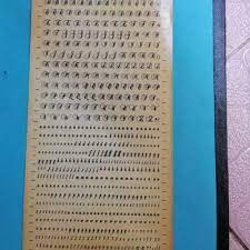 ¿sigue habiendo razones para hace. Jual Rugos Huruf 20pt 5mm Jakarta Barat Erika Palmerah Tokopedia