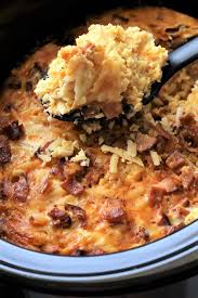 Cauliflower hash brown slow cooker breakfast casserole sneaky cauliflower is at it again, and this time it's taking on hash browns — and winning. Mountain Man Crock Pot Breakfast My Recipe Treasures Recipe Crockpot Breakfast Crockpot Breakfast Casserole Recipes