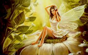 Download, share or upload your own one! Girl With Wings Of A Butterfly Flower In Her Hair Green Leaves Fantasy Wallpaper Hd Wallpapers13 Com