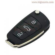 8e0 837 220q Flip Key 3 Button 434mhz For Audi A4 Audi Key Audi A4