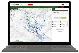 Route planner, distances and maps. Trailforks Trail Database Maps