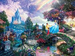 Maybe you would like to learn more about one of these? Amazon Com Thomas Kinkade The Disney Dreams Collection Cinderella Wishes Upon A Dream Puzzle 750 Pc Toys Games